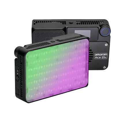 Amaran Ace 25c Luz de vídeo na câmera  (carvão)