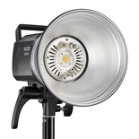Godox MS200V 200W MS300V 300W LED Studio Flash 2.4G Receptor sem fio Leve Compacto Bowens Mount Lâmpada LED para modelagem 220V