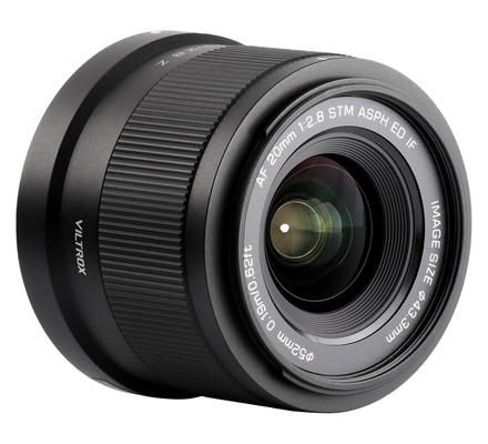 VILTROX 20mm F2.8 Z-Mount STM Full Frame Auto Focus Lightweight Ultra Wide Angle Lens for Nikon Z-Mount Cameras Z5 Z50 Z6 Z6II Z7 Z7II ZFC Z30 Z9 Z8 ZF