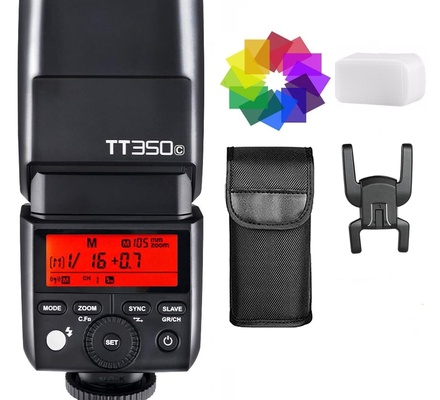Godox TT350N 2.4G HSS 1/8000s TTL GN36 Flash Speedlite sem fio para Nikon DSLR D810 D800 D750 D700 D610 D7100 D5200 D90 e câmeras digitais sem espelho