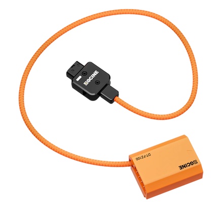 Cabo de bateria fictícia ZGCINE D-Tap para FZ100 60 cm/1,96 pés, tensão de saída: 8 V, fio trançado