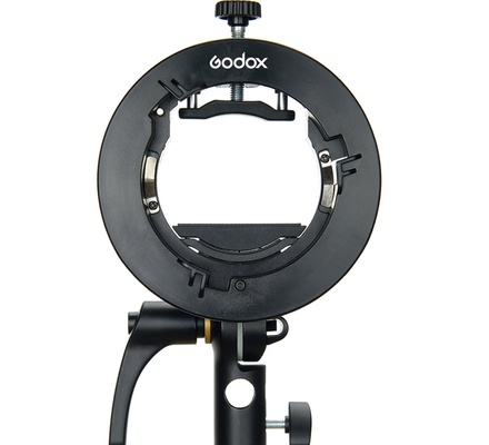 Suporte de Flash Godox S2 Bowens Mount tipo S para Softbox Godox V1 V860II AD200 AD400 PRO Flash Snoot