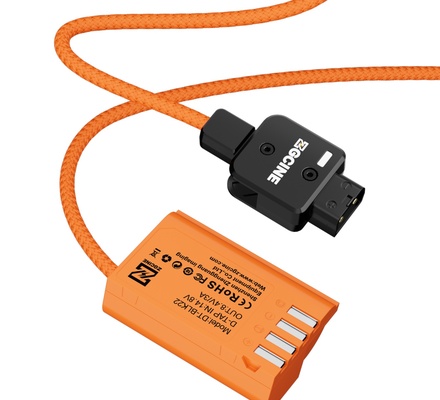 Cabo de bateria fictícia ZGCINE DT-BLK22 D-Tap para DMW-BLK22