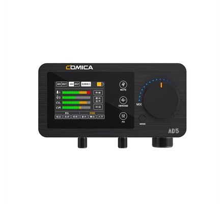 Interface de áudio USB C Comica LinkFlex AD5 para gravação com qualidade de estúdio, podcast e streaming, para guitarrista, vocalista, podcaster ou produtor