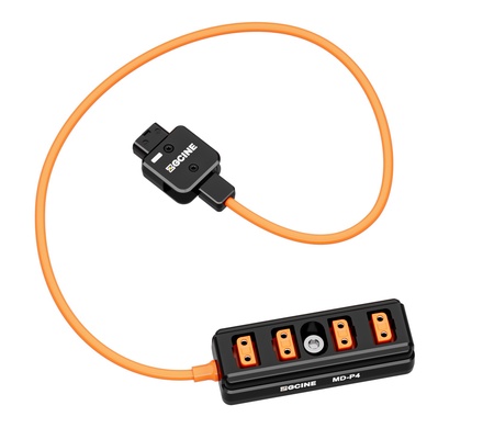 Cabo adaptador ZGCINE MD-P4 D-Tap para 4 D-Tap One Point Four Splitter