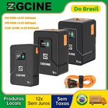 ZGCINE V99  Mount Battery PD Fast Charger, D-TAP, USB-A, Dual USB-C Port para BMPCC, 6K Pro, Canon R5C, Sony FX3, V99, V50, V160