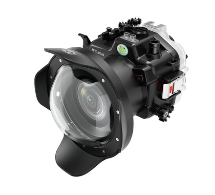 Seafrogs Underwater Housing for Sony A7M4 A7 Iv +Wa005-F 6 Inch Dome Port Kit [40M/130Ft] Waterproof Case for Sony Alpha7 Iv (Ilce-7M4) +16-35Mm F4, 16-35Mm F2.8 Gm, 12-24Mm F4G Lens