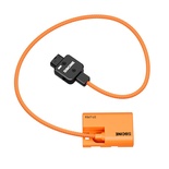 Cabo de bateria fictício ZGCINE D-Tap para LPE6 para Canon EOS R5, R6, R7, R, 5D II/III/IV, 6D, 6D II, 7D, 7D II, 60D, 60Da, 70D, 80D, 90D, XC15, 5DS-60CM/1,97 pés