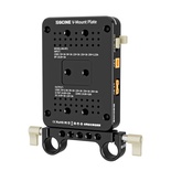 Placa de bateria ZGCINE VM-VP2 KIT1 V MOUNT (suporte para entrada USB-C PD)