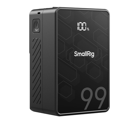 SmallRig VB99 SE Mini V Mount Bateria 99Wh 6800mAh PD 65W Carregamento rápido Tela OLED para Câmera Filmadora Monitor Luz de vídeo