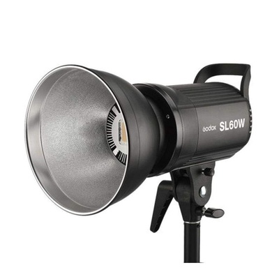 Godox LED Video Light, Versão Branca, Luz Contínua, Bowens Mount, Gravação de Vídeo em Estúdio, SL-60W, SL60W, 5600K