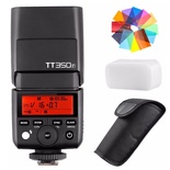 Godox TT350F 2.4G HSS 1/8000s TTL GN36 Flash Speedlite para Câmeras Fuji X-Pro2 X-T20 X-T2 X-T1 X-Pro1 X-T10 X-E1 X-A3 X100F X100T