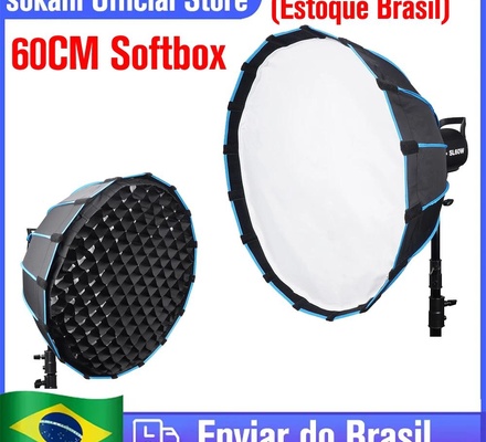 Sokani Deep Octagon Softbox for Sokani X60 X100 Colbor CL60 Aputure Amaran 150C 300C 60X-S 200X-S Godox Bowen Mount
