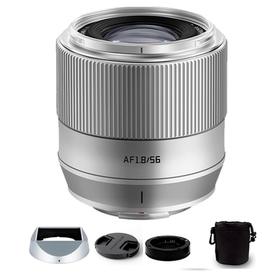 Lente Prime TTArtisan 56mm F1.8 X-Mount Autofoco APS-C para Câmeras Fujifilm Fuji X-Mount X-A1 X-A10 X-A3 X-A5 X-A7 X-M1 X-H1 X-H2 X-H2S X-T1 X-T10 X-T100 X-T2 X-T20 X-T200 X-T3 X-T4 X-T5 X-T30 X-T30II