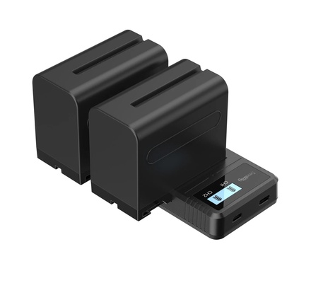 SmallRig 3823 NP-F970 Kit de bateria e carregador