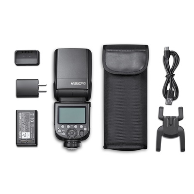 Godox V860III-F Flash para Câmera Fujifilm Fuji Flash Speedlite 7,2 V/2600 mAh, TTL 2.4G Wireless HSS 1/8000, Tempo de Reciclagem de 1,5 s e 480 Flashes de Potência Total, 10 Níveis de Luz LED para Modelagem (V860II-F Atualizado)