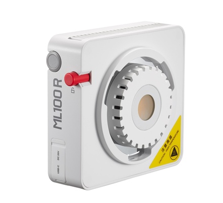 Godox ML100R Luz de vídeo LED coloridaCCT ​​1800K-10000K Modo FX 14 CRI 95 TLCI 95 para fotografia de retrato diária, fotografia móvel ao ar livre e iluminação interna