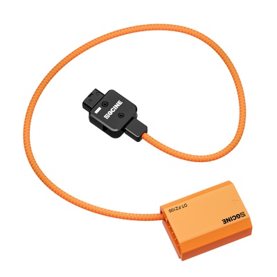 Cabo de bateria fictícia ZGCINE D-Tap para FZ100, 60 cm, substituição para bateria NP-FZ100 para Sony A7III, A7IV, A7SIII, FX3, FX30, FX6, A7R V, A7C, A7C II, A7CR, A1, A9, A9 II, A6600, A6700, ZV-E1, ZV-10 II