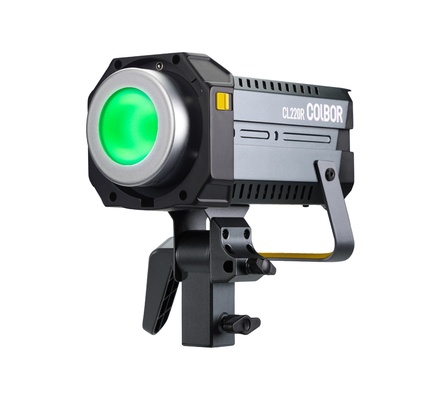 COLBOR Cl220R Cob Light 220W RGB Bowens Mount Luz de vídeo portátil Luz de estúdio para fotos de cineastairos
