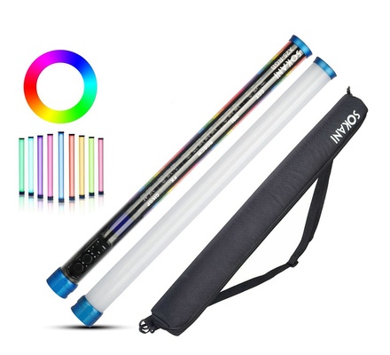 Sokani X25 palos led rgb video light Handheld RGB Luz portátil Colorida Varinha LED Luz CRI 95 + 2800K-10000K 3000mAh Controle APP Para YouTube Tiktok