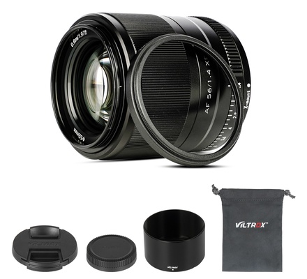 Viltrox 56mm F1.4 XF Lente de retrato com foco automático de grande abertura para câmeras Fujifilm X-mount X-T30/X-T3/X-PRO3/X-T200/X-E3/X-T2