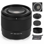 VILTROX 50mm F2.0 FE-Mount, AF 50mm F2 Lente para Sony E, lente principal Full Frame STM com foco automático para câmeras Sony E-Mount A7C A7ll A7RlI A7SIII A7III A7RIII A7IV A7RIV A9 A1 FX3 A7RV ZVE1 A7CR A7CII A93