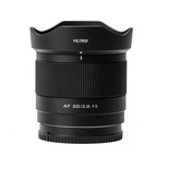 Viltrox 20mm F2.8 E-Mount AF Full Frame Lente para câmeras Sony, lente super grande angular para Sony E-Mount A7Iii A7Iv A7R A7C A7Cii Fx30 Zve1 A6100 A6400 A6000 A7Sii