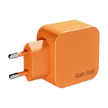 Carregador ZGCINE PD 65W Laranja Plugue UE para ZG-V99 ZG-V160 ZG-S200 ZG-S150