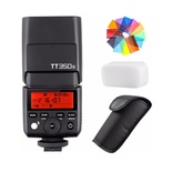 Godox tt350s flash para câmera sony 2.4g hss 1/8000s ttl flash speedlite compacto sem fio para sony a7iii a7iv a7r a7s a7 A7-II